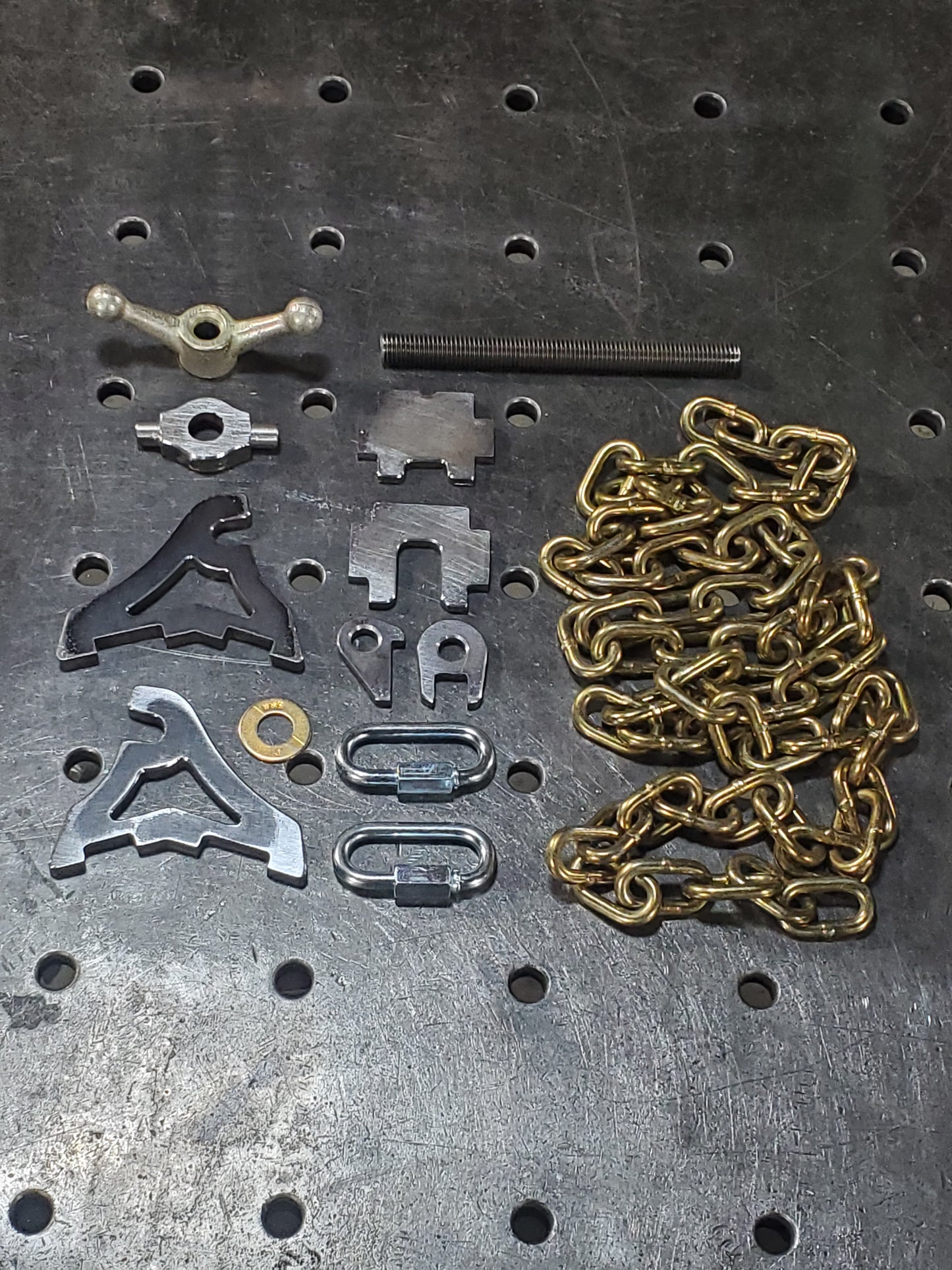 DIY RWG Pipe Chain Clamp