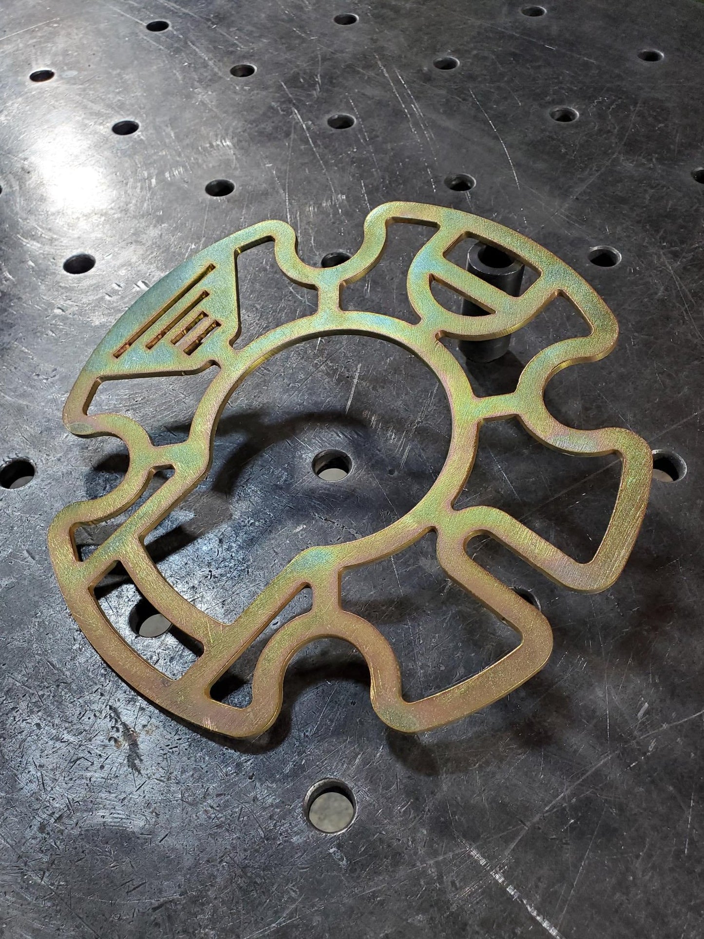 Welders Rod Bucket Organizing Grid