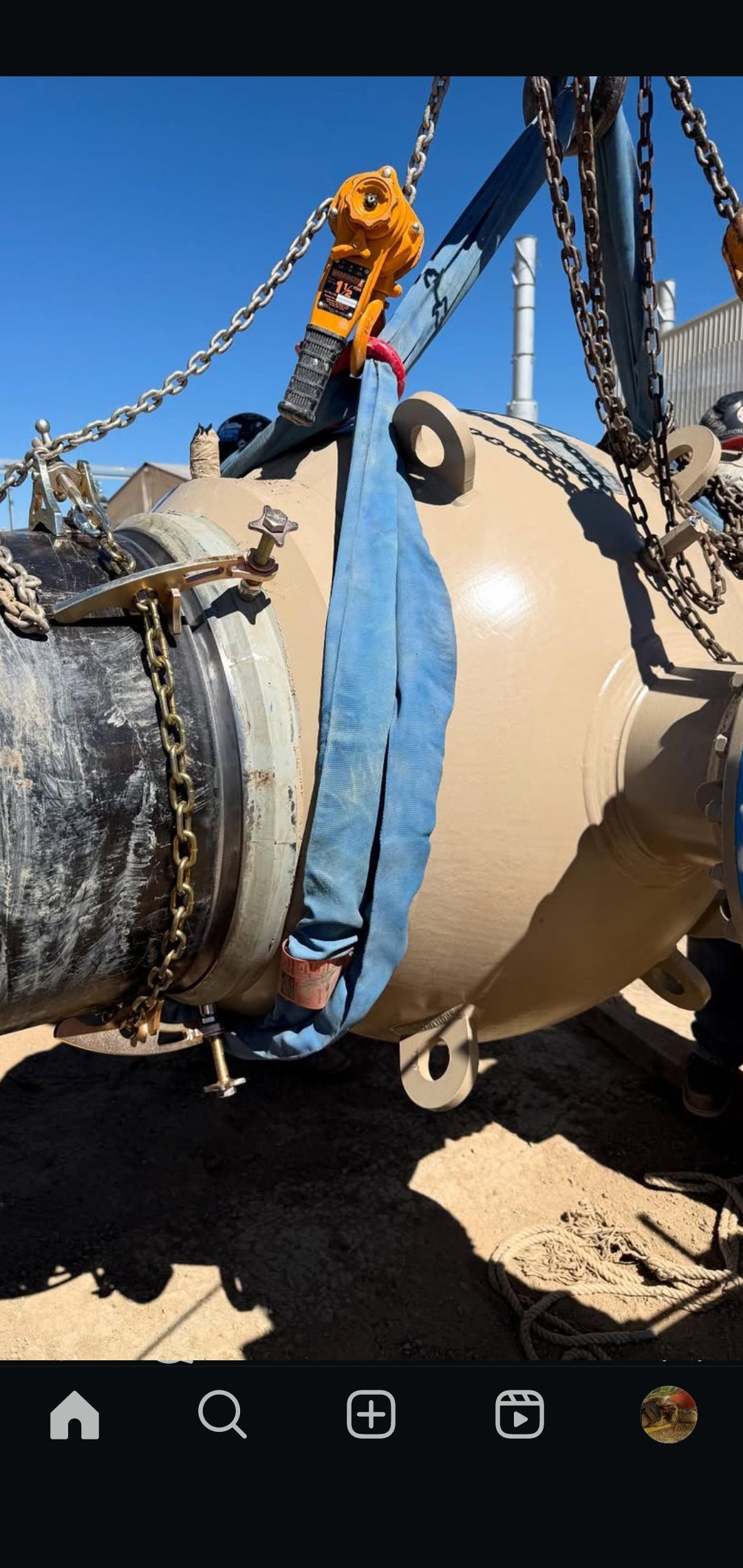 RWG Pipe Chain Clamp