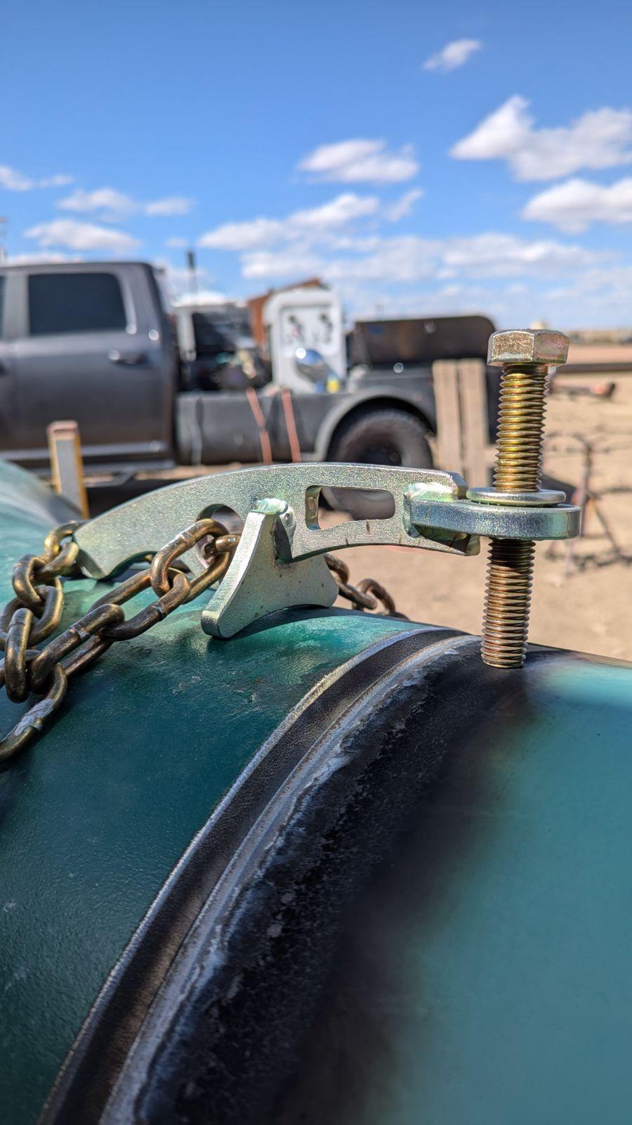 Rig Welder Gear Chain Clamp