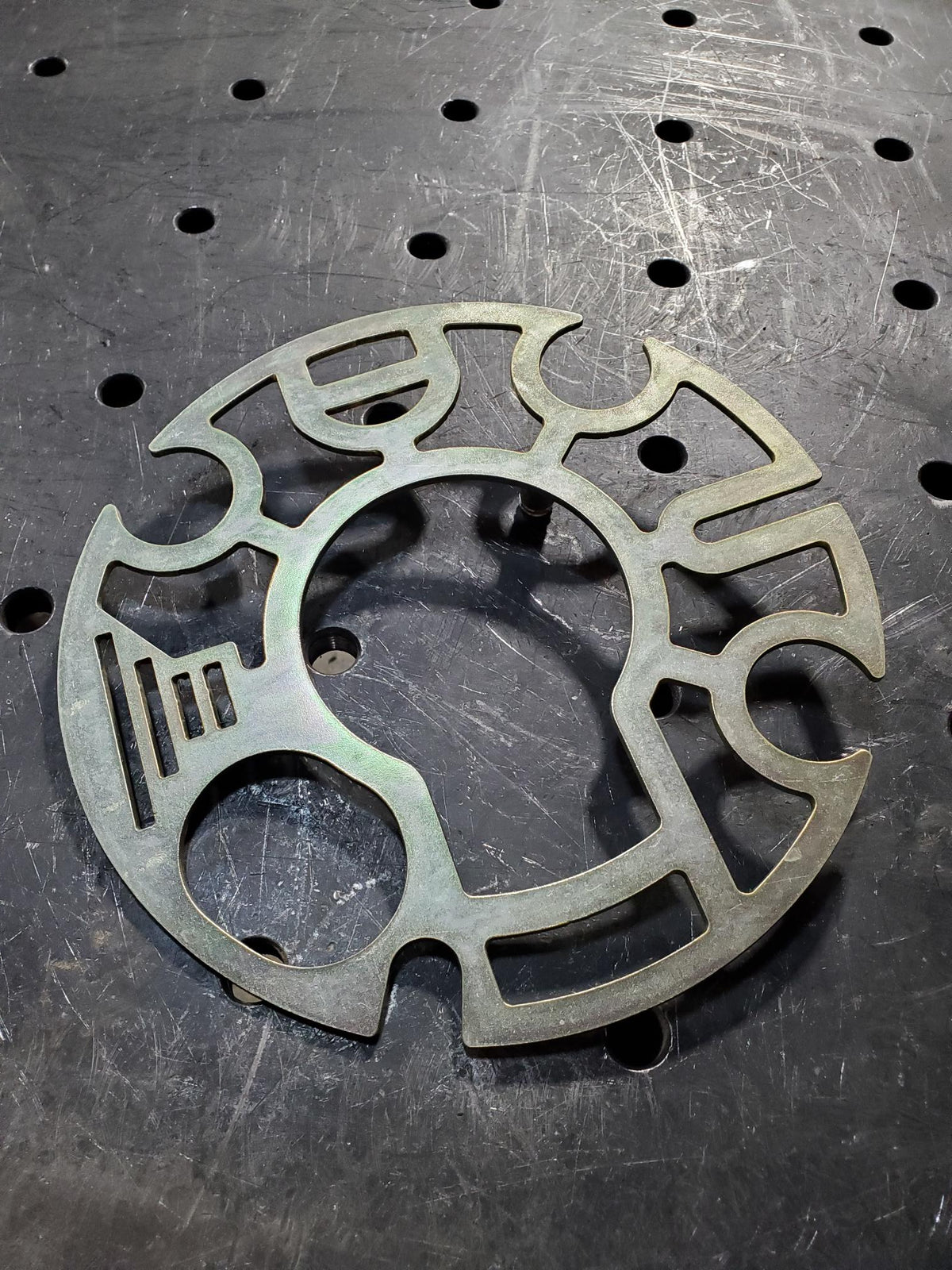 Welders Rod Bucket Organizing Grid