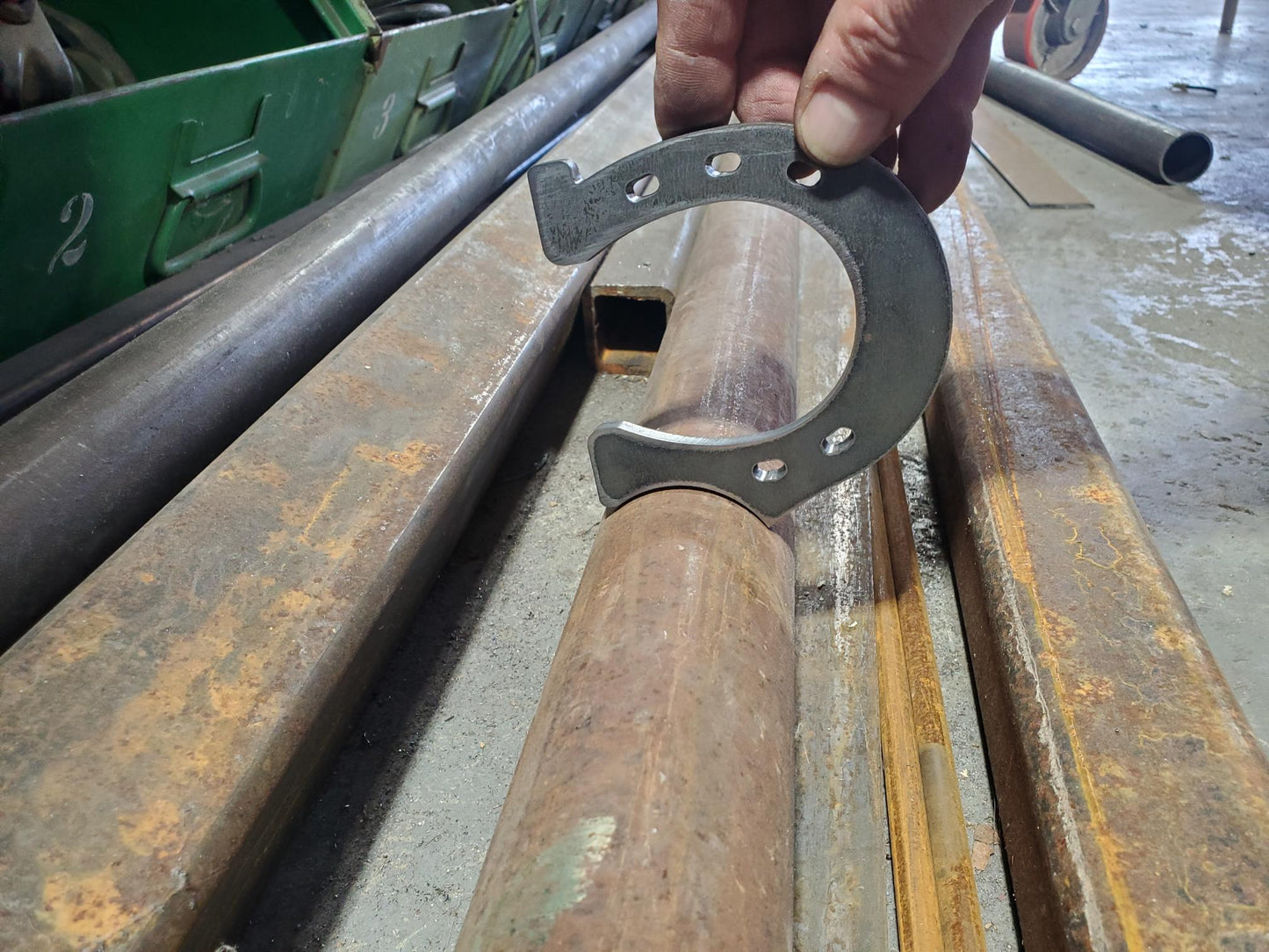 DIY Hoosier Pole Hooks