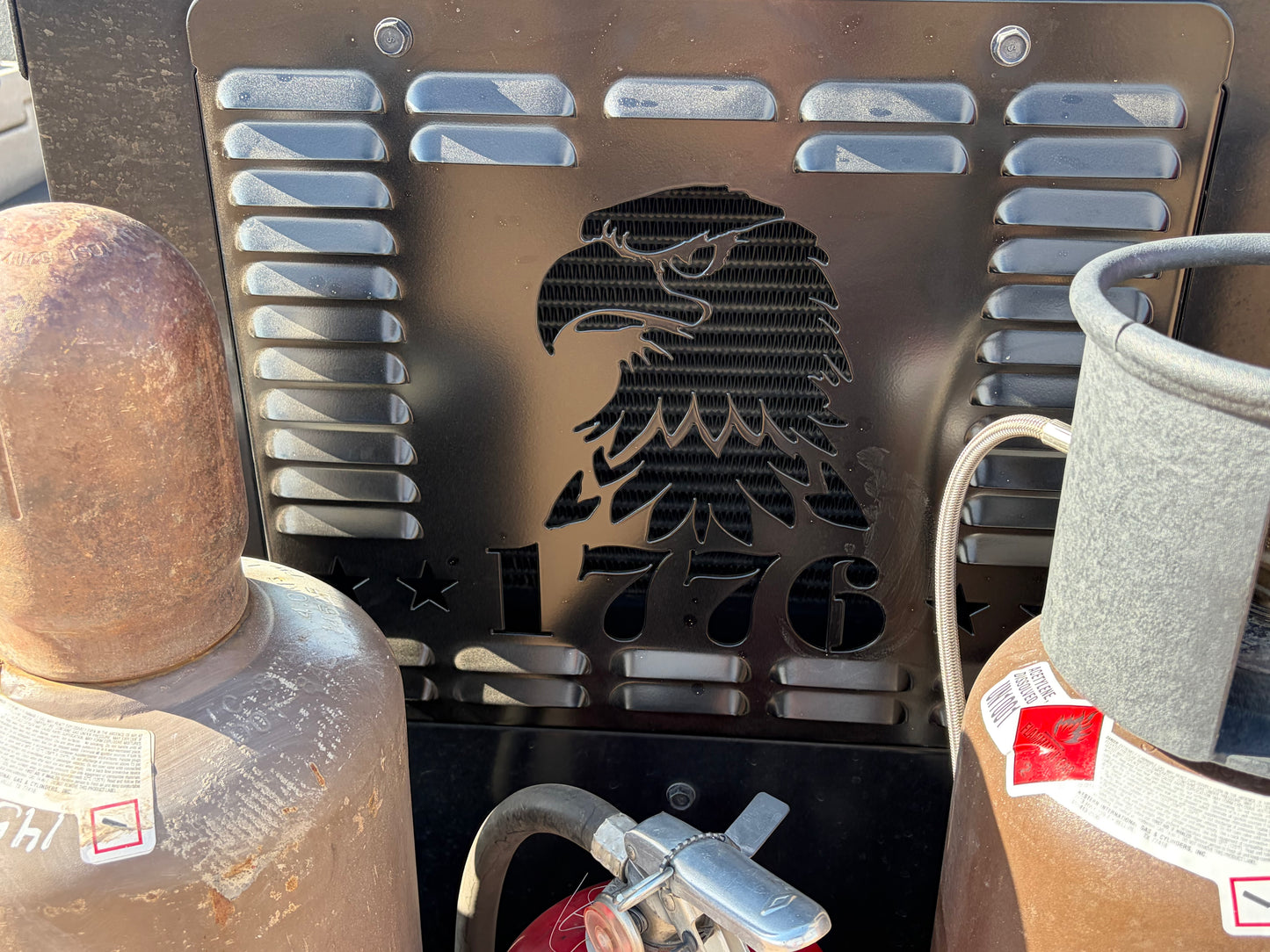 Custom Back Access Replacement Panel for MILLER Big Blue PRO 400 and 350