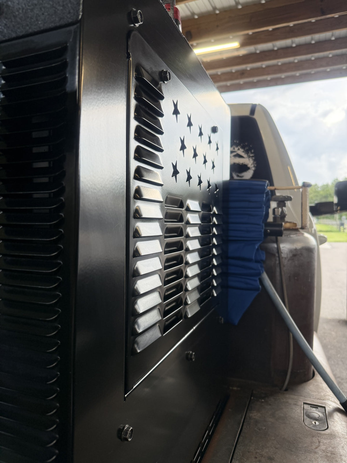 Custom Back Access Replacement Panel for MILLER Big Blue PRO 400 and 350