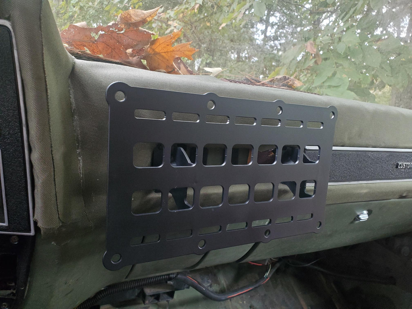 CUCV Rigid Molle Dash Panel