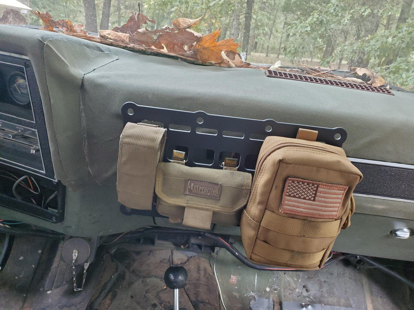 CUCV Rigid Molle Dash Panel