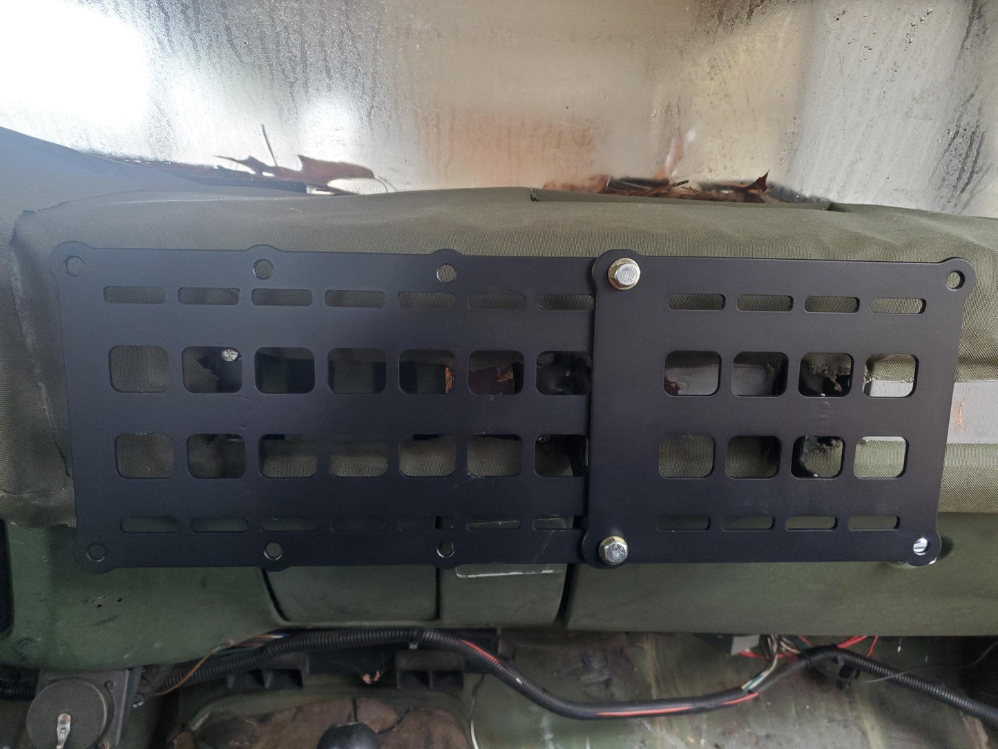 CUCV Rigid MOLLE Dash Panel Extension