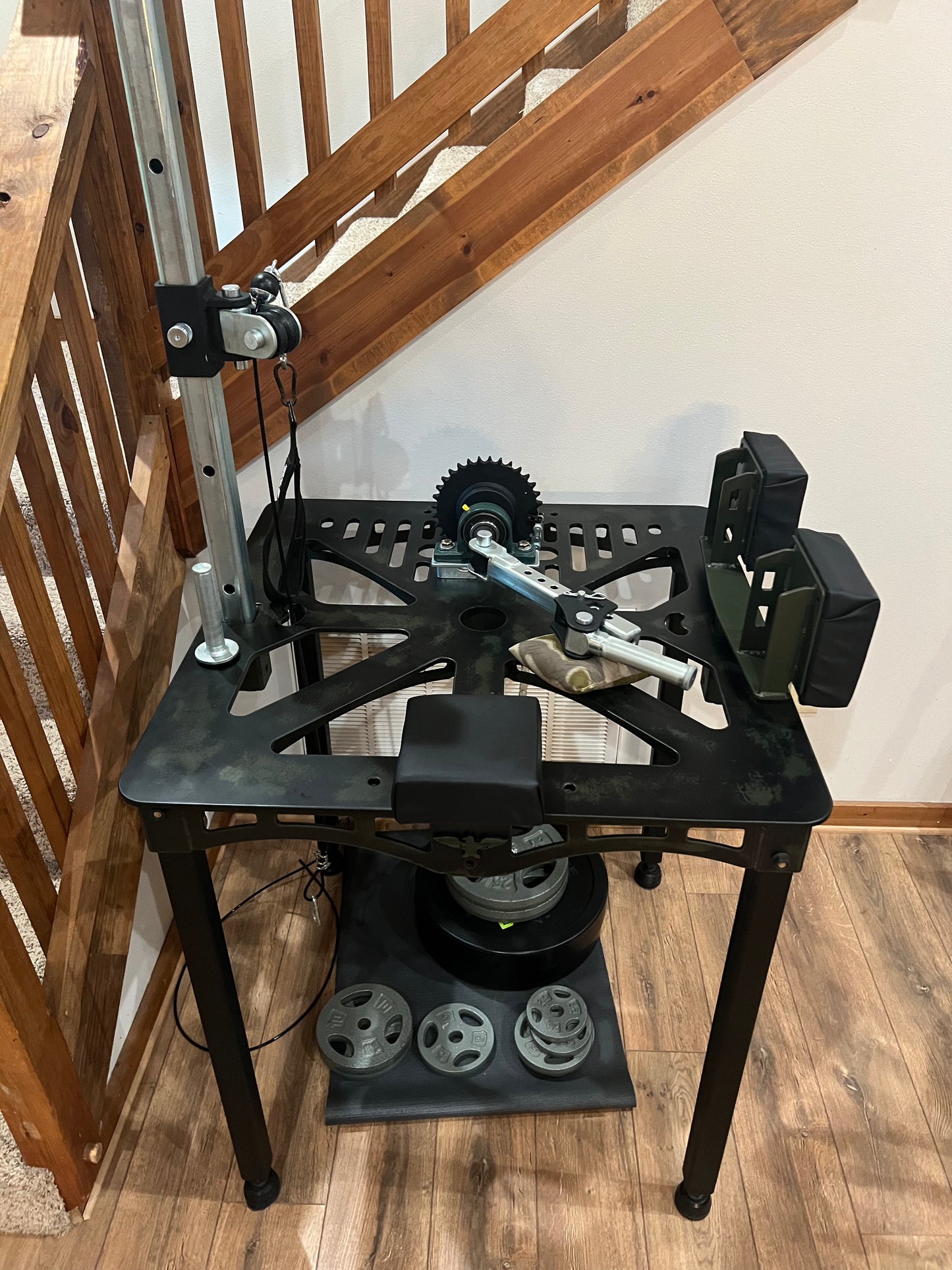 Arm Wrestling Workout Table